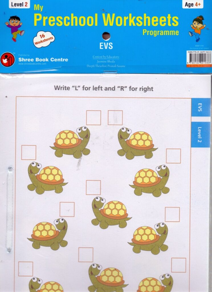 my preschool worksheets programme evs level 2 loose leaf turning